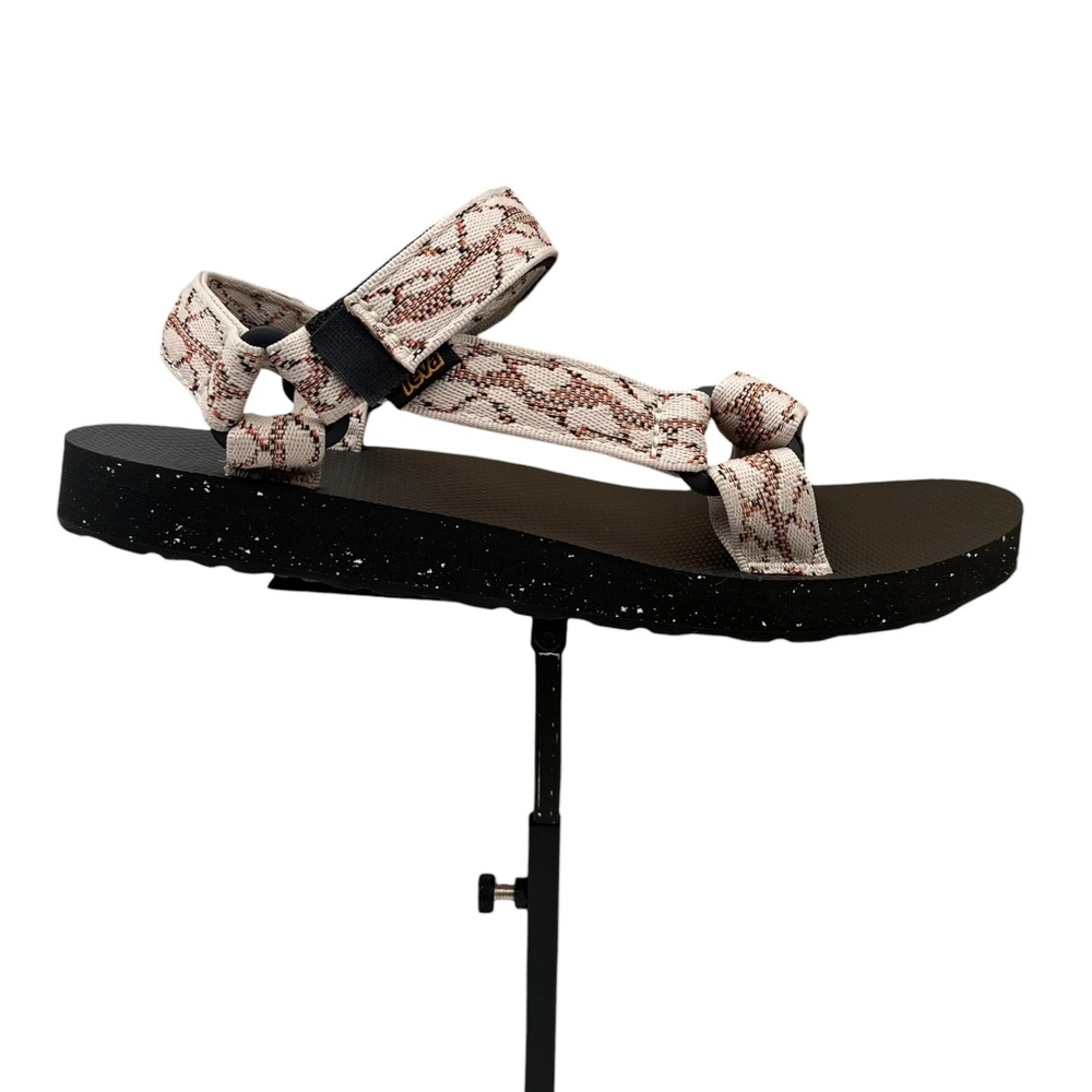 Teva Men's Universal Reloop Sport Adjustable Sandal Size 10 Natural Black Beige